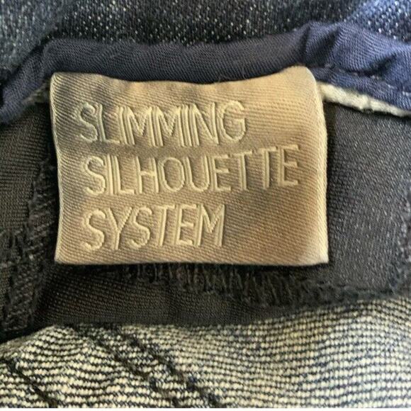 Seven7 Melissa McCarthy Jeans Plus Size 18W Slim Boot Stretch Blue Wash Denim - Picture 12 of 14